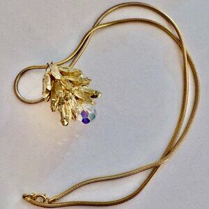Vintage JULIANA Gold Pendant
